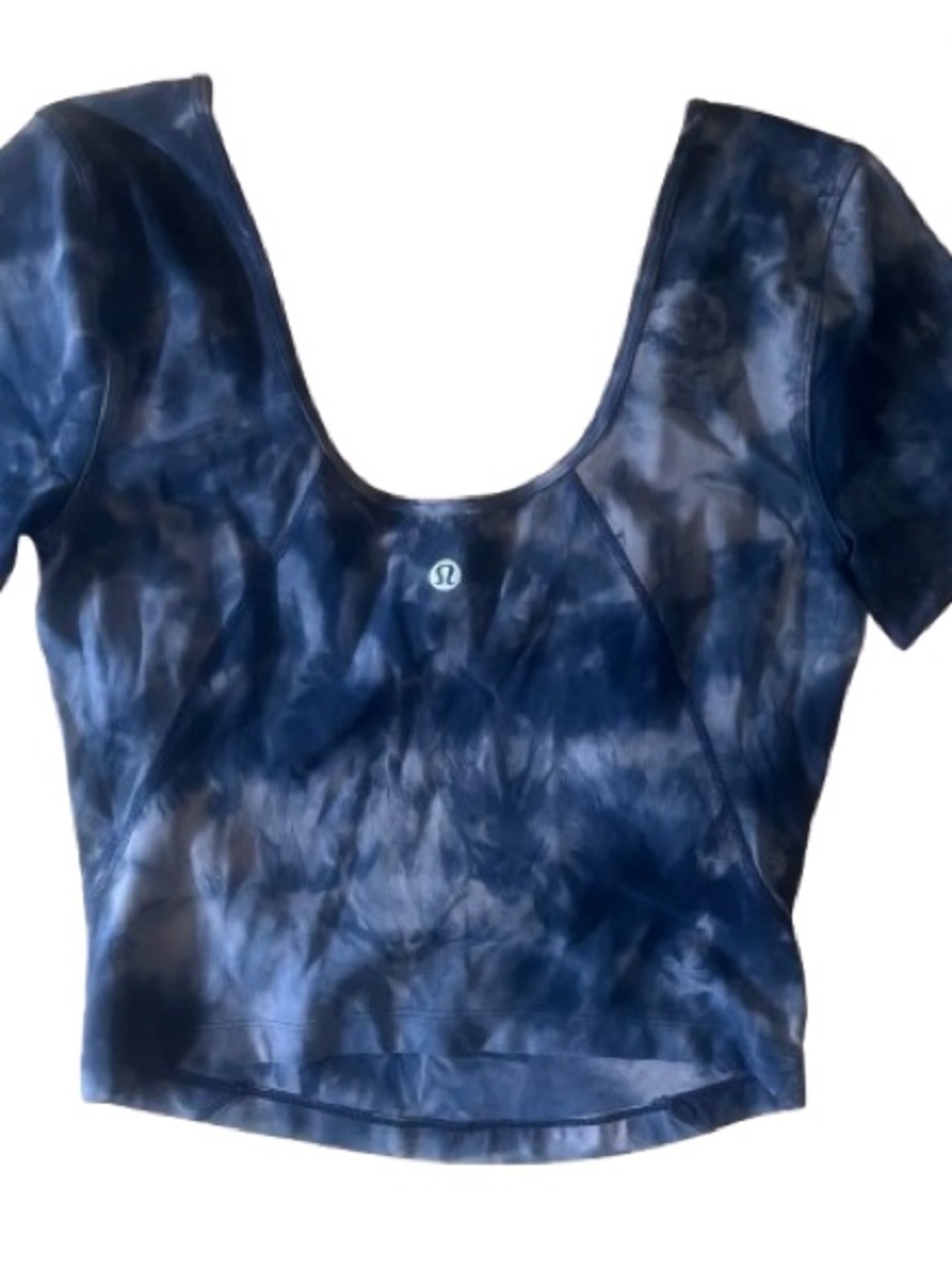 Lululemon Align T-shirt Diamond Dye Lunar Rock True Navy 4 - Picture 7 of 8